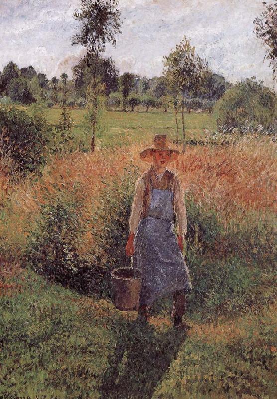 Camille Pissarro gardener china oil painting image